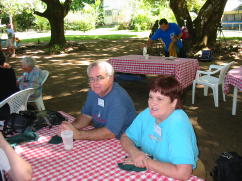 Dan and Mary at Picnic Lunch